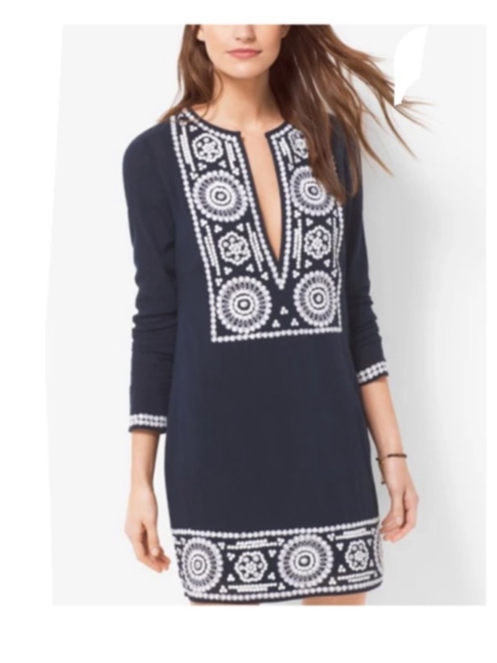 Michael Kors Sequin Embroidered Dress